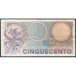 Italie - Pick 94_1 - 500 lire - 14/02/1974 - Etat : TTB