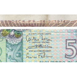 Italie - Pick 94_1 - 500 lire - 14/02/1974 - Etat : TTB