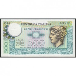 Italie - Pick 94_1 - 500 lire - 14/02/1974 - Etat : SPL