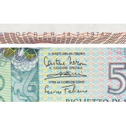 Italie - Pick 94_1 - 500 lire - 14/02/1974 - Etat : SPL