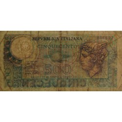 Italie - Pick 94_2 - 500 lire - 02/04/1979 - Etat : TB-