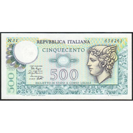 Italie - Pick 94_2 - 500 lire - 02/04/1979 - Etat : NEUF