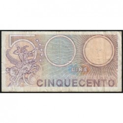 Italie - Pick 94_2 - 500 lire - 02/04/1979 - Etat : TB-