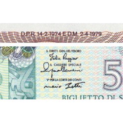 Italie - Pick 94_2 - 500 lire - 02/04/1979 - Etat : pr.NEUF