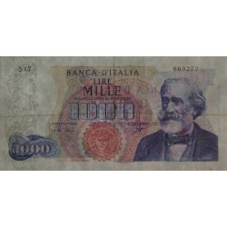 Italie - Pick 96b_1 - 1'000 lire - 05/07/1963 - Etat : SUP