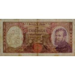 Italie - Pick 97a - 10'000 lire - 03/07/1962 - Etat : TB