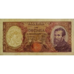 Italie - Pick 97d - 10'000 lire - 04/01/1968 - Etat : SUP