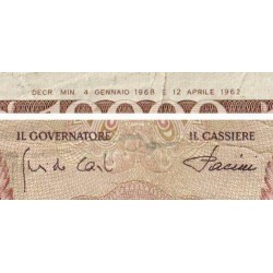 Italie - Pick 97d - 10'000 lire - 04/01/1968 - Etat : TB