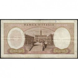 Italie - Pick 97d - 10'000 lire - 04/01/1968 - Etat : TTB-