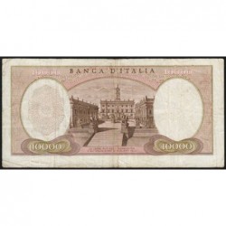 Italie - Pick 97e - 10'000 lire - 08/06/1970 - Etat : TB+