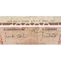 Italie - Pick 97e - 10'000 lire - 08/06/1970 - Etat : TB-