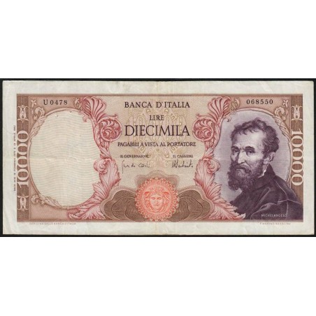 Italie - Pick 97f_1 - 10'000 lire - 15/02/1973 - Etat : TTB-