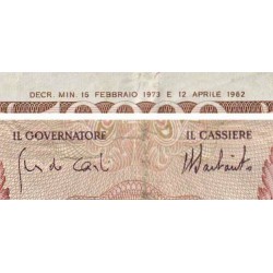 Italie - Pick 97f_1 - 10'000 lire - 15/02/1973 - Etat : TB