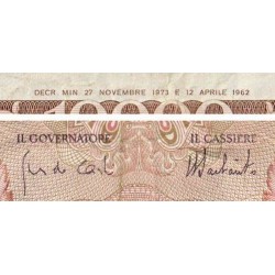 Italie - Pick 97f_2 - 10'000 lire - 27/11/1973 - Etat : TB+