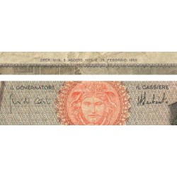 Italie - Pick 101d - 1'000 lire - Lettre C - Série MC A - 05/08/1975 - Etat : TB