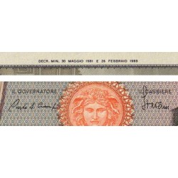 Italie - Pick 101h - 1'000 lire - Lettre D - Série UD P - 30/05/1981 - Etat : SPL