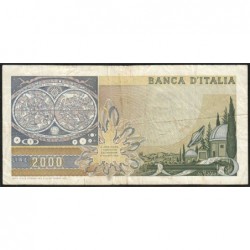 Italie - Pick 103a - 2'000 lire - 08/10/1973 - Etat : TB