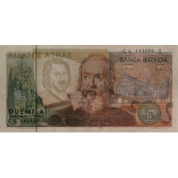 Italie - Pick 103a - 2'000 lire - 08/10/1973 - Etat : SUP+