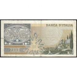 Italie - Pick 103b - 2'000 lire - 22/10/1976 - Etat : TB