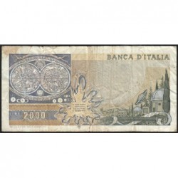 Italie - Pick 103c - 2'000 lire - 24/10/1983 - Etat : B-