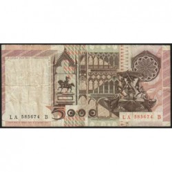 Italie - Pick 105a - 5'000 lire - 09/03/1979 - Etat : TB