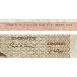 Italie - Pick 105b_1 - 5'000 lire - 01/07/1980 - Etat : TB+