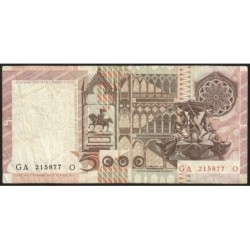 Italie - Pick 105b_2 - 5'000 lire - 03/11/1982 - Etat : TB