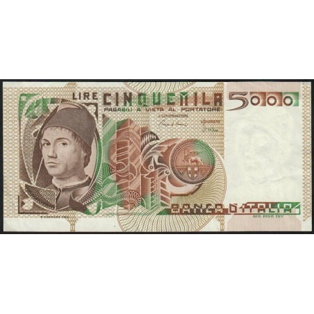 Italie - Pick 105b_2 - 5'000 lire - 03/11/1982 - Etat : TTB+