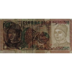 Italie - Pick 105c - 5'000 lire - 19/10/1983 - Etat : TTB