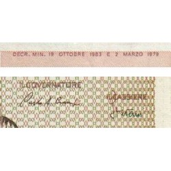 Italie - Pick 105c - 5'000 lire - 19/10/1983 - Etat : TTB