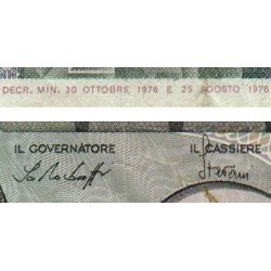 Italie - Pick 106a_1 - 10'000 lire - 30/10/1976 - Etat : TB