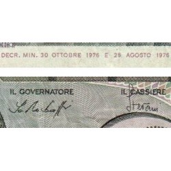 Italie - Pick 106a_1 - 10'000 lire - 30/10/1976 - Etat : TB