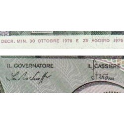 Italie - Pick 106a_1 - 10'000 lire - 30/10/1976 - Etat : SUP