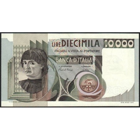 Italie - Pick 106b_1 - 10'000 lire - 06/09/1980 - Etat : NEUF