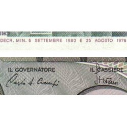 Italie - Pick 106b_1 - 10'000 lire - 06/09/1980 - Etat : pr.NEUF