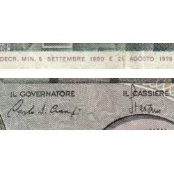 Italie - Pick 106b_1 - 10'000 lire - 06/09/1980 - Etat : TB