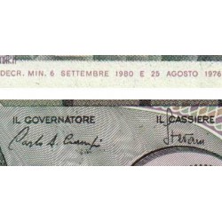 Italie - Pick 106b_1 - 10'000 lire - 06/09/1980 - Etat : TTB+