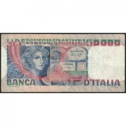 Italie - Pick 107a_1 - 50'000 lire - 20/06/1977 - Etat : TB