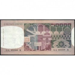 Italie - Pick 107a_2 - 50'000 lire - 23/10/1978 - Etat : TTB