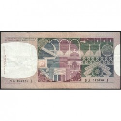 Italie - Pick 107b - 50'000 lire - 12/06/1978 - Etat : TB+