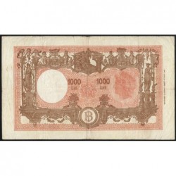 Italie - Pick 72c_9 - 1'000 lire - Série W 1732 - 19/12/1946 - Etat : TB+