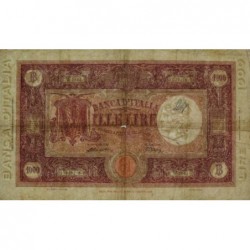 Italie - Pick 72c_11 - 1'000 lire - Série W 2644 - 21/03/1947 - Etat : TB+