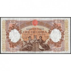 Italie - Pick 89d_2 - 10'000 lire - Série D 2131 - 02/11/1961 - Etat : TTB+