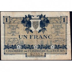 Tours - Pirot 123-4 - 1 franc - 08/05/1920 - Etat : TB