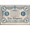 Troyes - Pirot 124-6 - 1 franc - Série 103 - Sans date - Etat : SUP