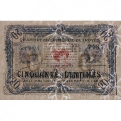 Troyes - Pirot 124-7a - 50 centimes - Série 94 - 4e émission - Sans date - Etat : SUP+