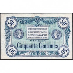 Troyes - Pirot 124-7b - 50 centimes - Série 190 - 4e émission - Sans date - Etat : NEUF