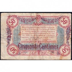 Troyes - Pirot 124-9a - 50 centimes - Série 280 - 5e émission - Sans date - Etat : B+