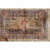 Troyes - Pirot 124-9a - 50 centimes - Série 280 - 5e émission - Sans date - Etat : B+