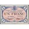 Villefranche-sur-Saône - Pirot 129-17 - 1 franc - 4me Série - 30/09/1921 - Etat : SUP+